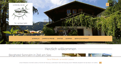 Desktop Screenshot of hotelsonnalm.at